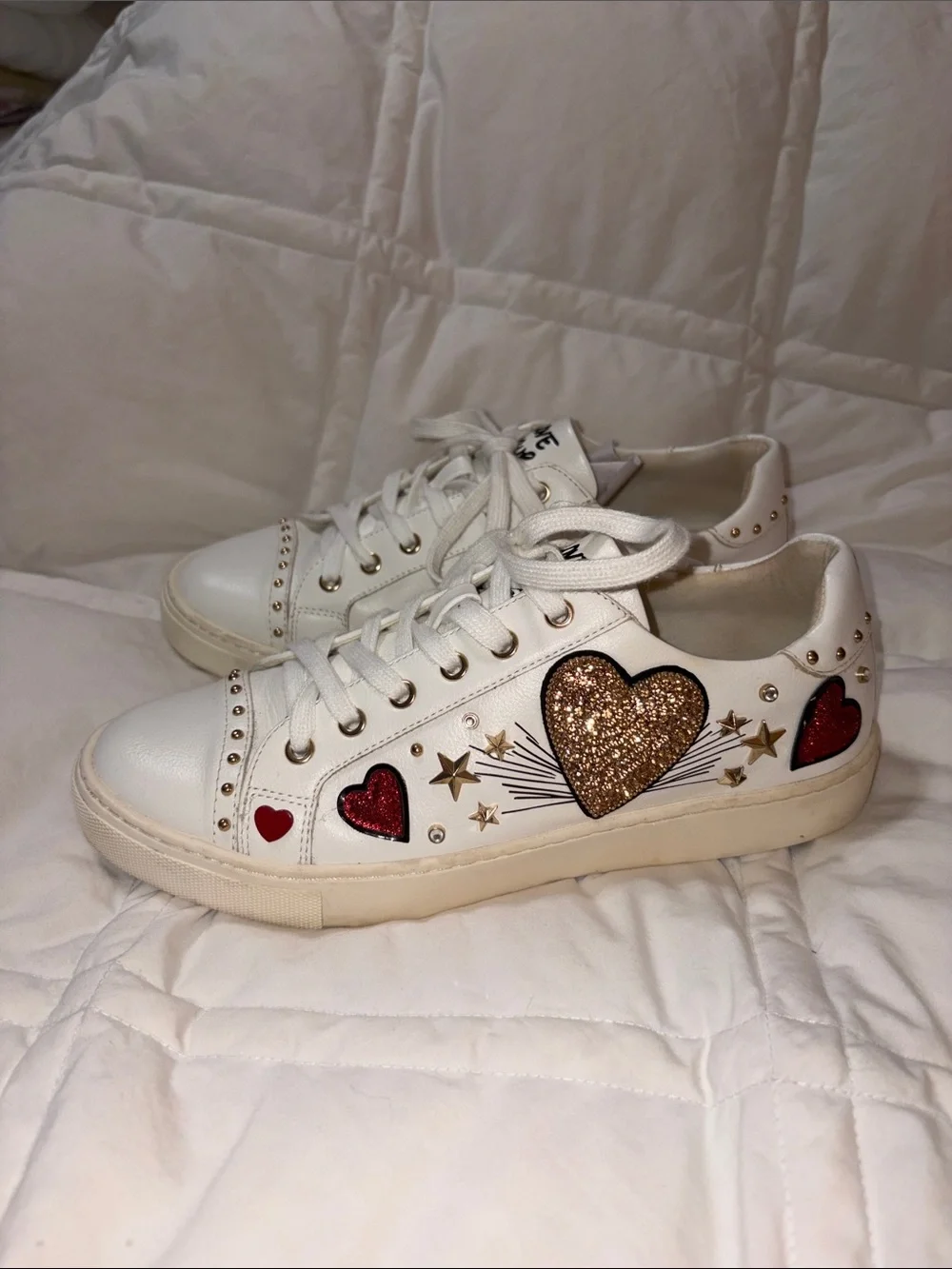 HTF Gorgeous Aldo Elixir embellished Sneakers
